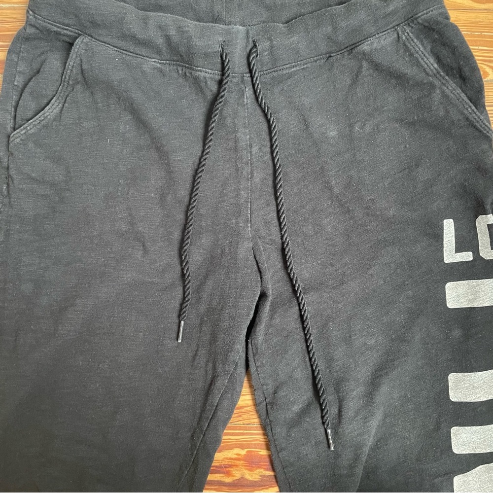 Pink Victoria Secret Black Jogger Pants - Picture 4 of 8